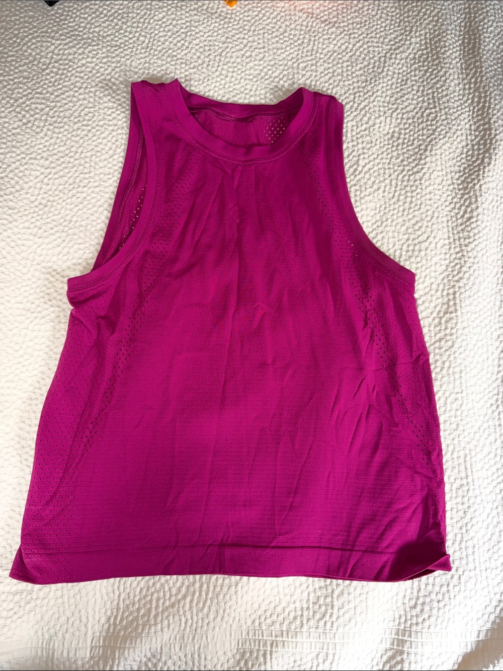 lululemon athletica Magenta Racerback Tank Top